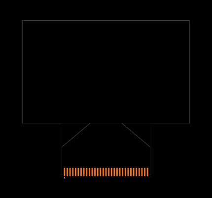OLED-128O064H-GPP3N00000 Footprint