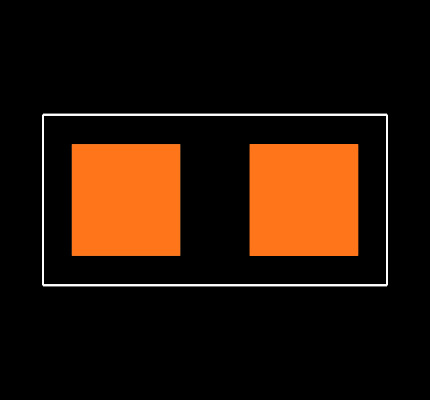 RCP0603B20R0GS3 Footprint