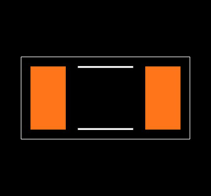RCP1206B1K00JWB Footprint