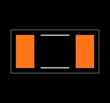 RCP1206B1K10GWB Footprint