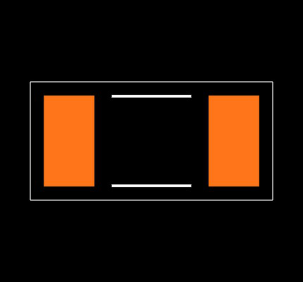 RCP1206B50R0JS3 Footprint