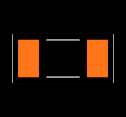 RCP1206B68R0GED Footprint