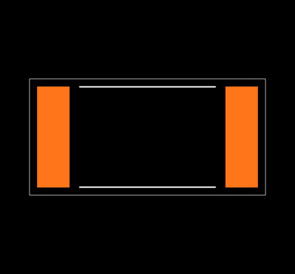 RCP2512B75R0GED Footprint