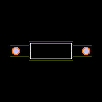 RNC55H2672FMRE5 Footprint