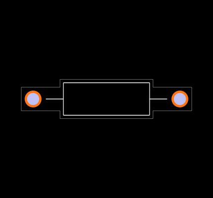 RNC55H5112BSRE7 Footprint