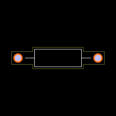 RNC55J2322BSR36 Footprint