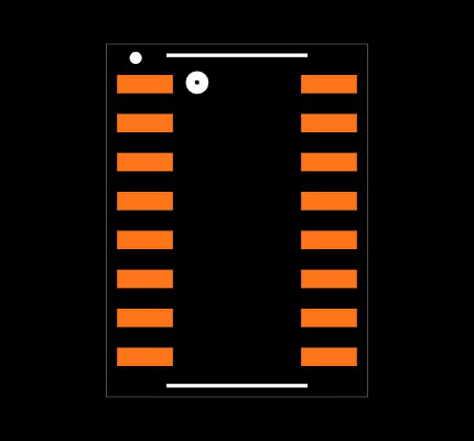 SFH6916-X001 Footprint