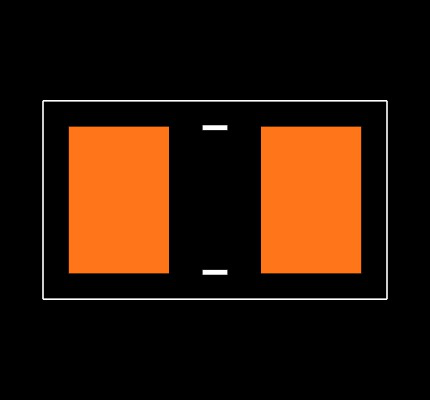 TNPW08054K22DEEA Footprint