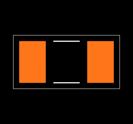 TNPW1206300RBEEA Footprint