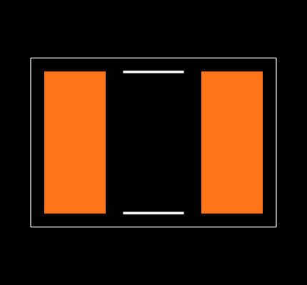 TNPW12101K65BEEN Footprint