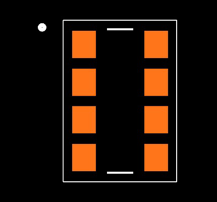 VCNL40302X01-GS18 Footprint