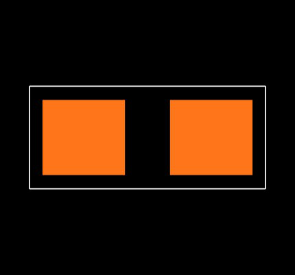 VJ0603Y681KXBAC Footprint
