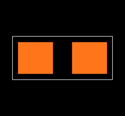 VJ0603Y821JXBCW1BC Footprint