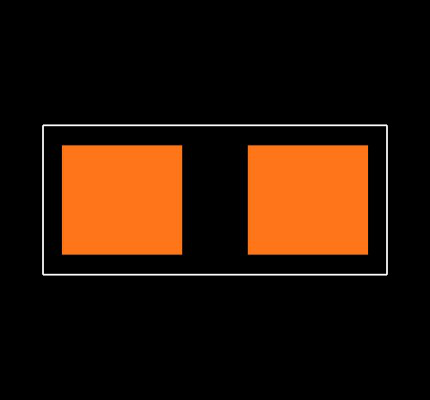 VJ0603Y821MXBCW1BC Footprint