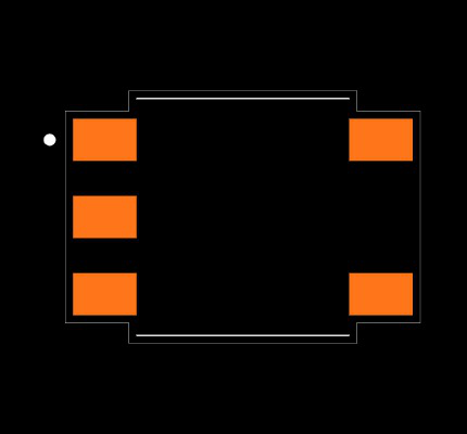 VOT8025AB-VT Footprint