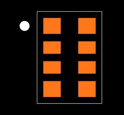 ACASA100221502P100 Footprint