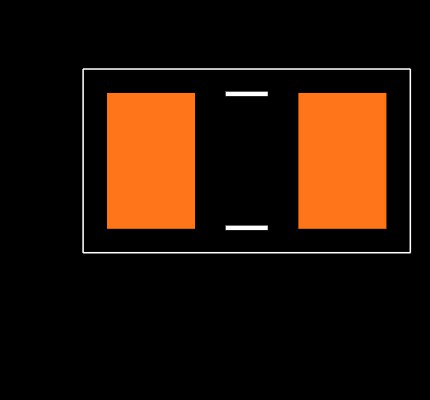 CRCW08052K20FKEA Footprint