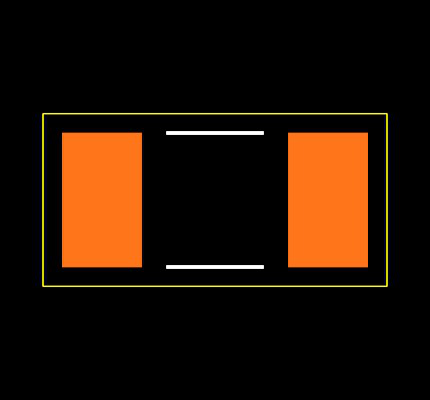 CRCW12066K49FKEA Footprint