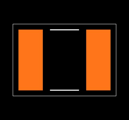 CRCW1210162RFKEA Footprint