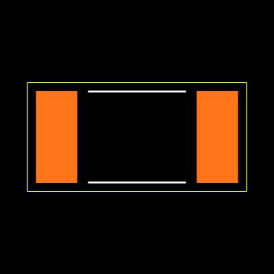 CRCW20102K55FKEF Footprint