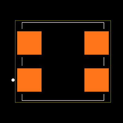 IHCL4040DZER4R7M5A Footprint
