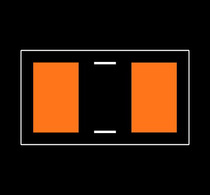 RCS0805220RJNEA Footprint