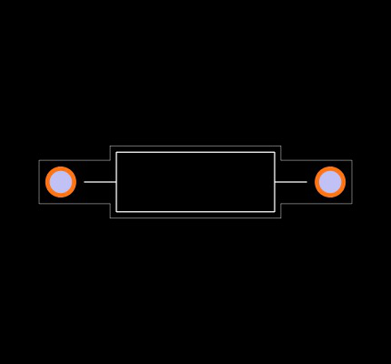 RNC55H1002FSK36 Footprint