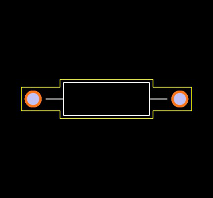 RNC55H3300BSRE7 Footprint