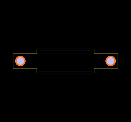 RNC55J4480BSRE5 Footprint