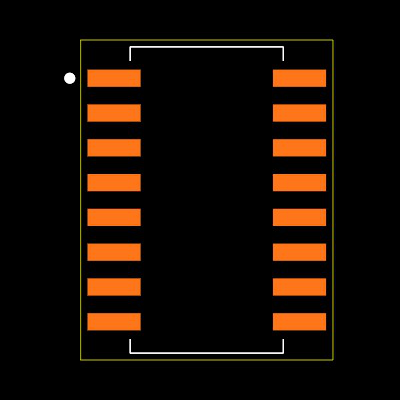 SOMC1603100KFEA Footprint