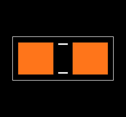 TNPW0603133KBECN Footprint