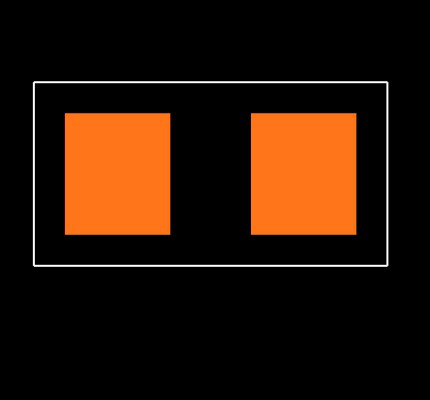 TNPW06032K13BEEA Footprint