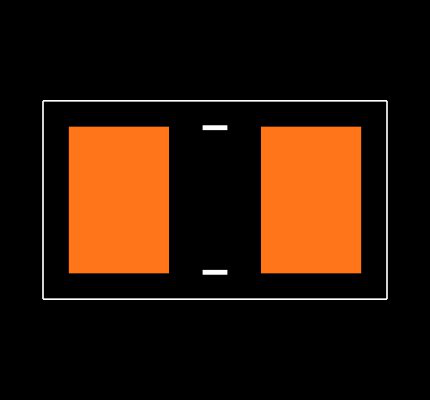 TNPW08052K00BEEA Footprint