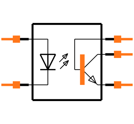 4N37 Symbol