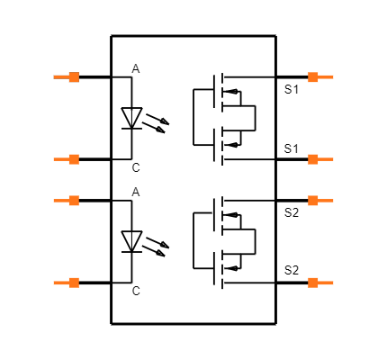 LH1521BACTR Symbol