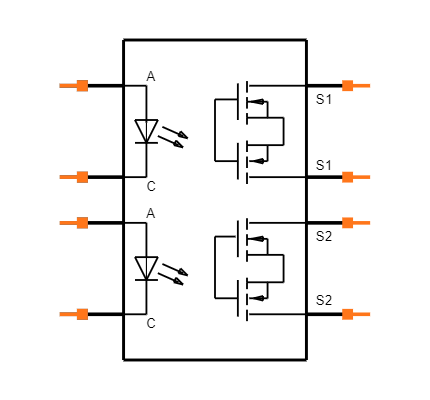 LH1544AB Symbol