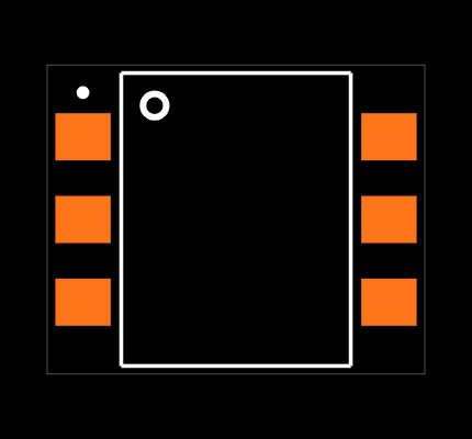 SFH601-3X009 Footprint