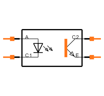 SFH6186-2 Symbol