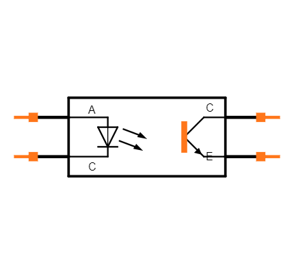 SFH618A-2 Symbol