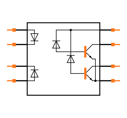 SFH6326-X007 Symbol