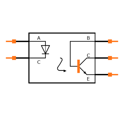 SFH640-3X007 Symbol