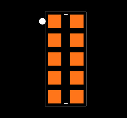 VCNL4200 Footprint