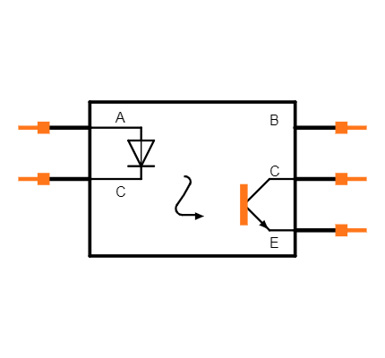 MOC8104 Symbol