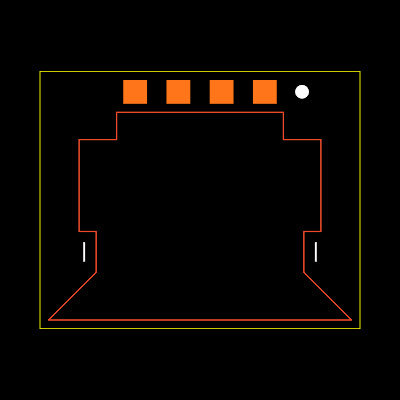 TSOP39338TR1 Footprint