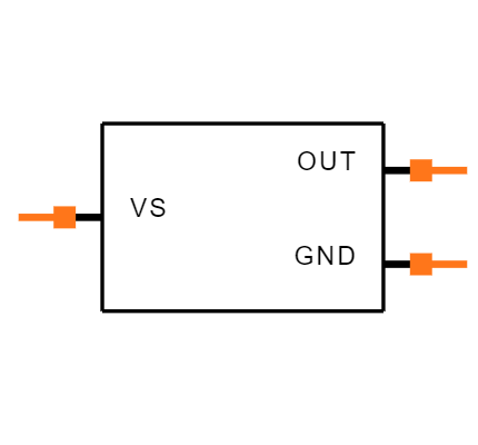 TSOP1238. Symbol