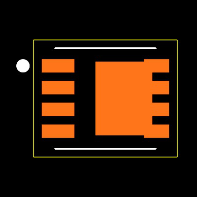 SIS435DNT-T1-GE3 Footprint
