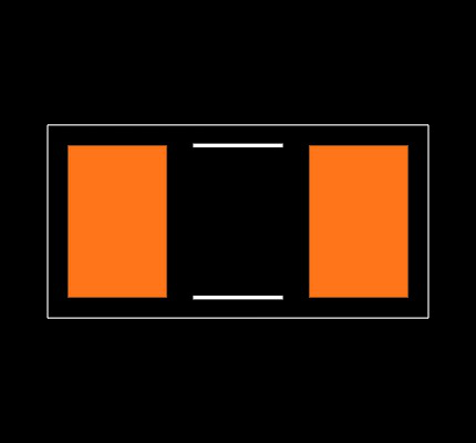 VJ1206A100KXCAP Footprint