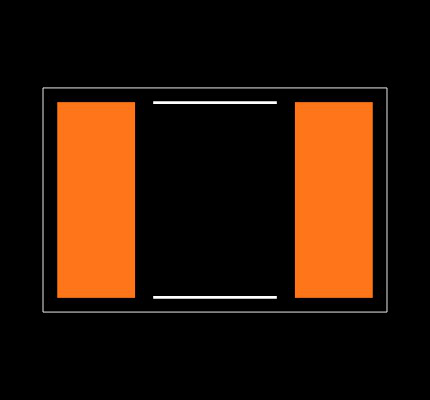 VJ1812A822KBCAT4X Footprint