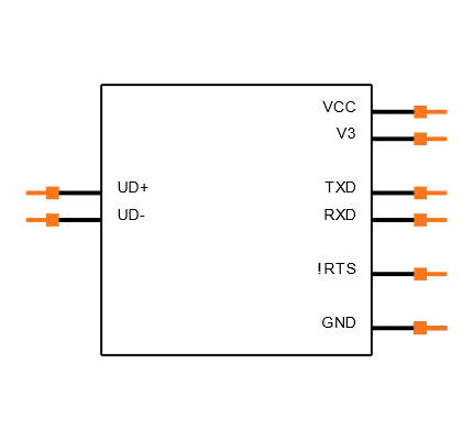 CH340N Symbol