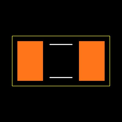 1206B394K500CT Footprint